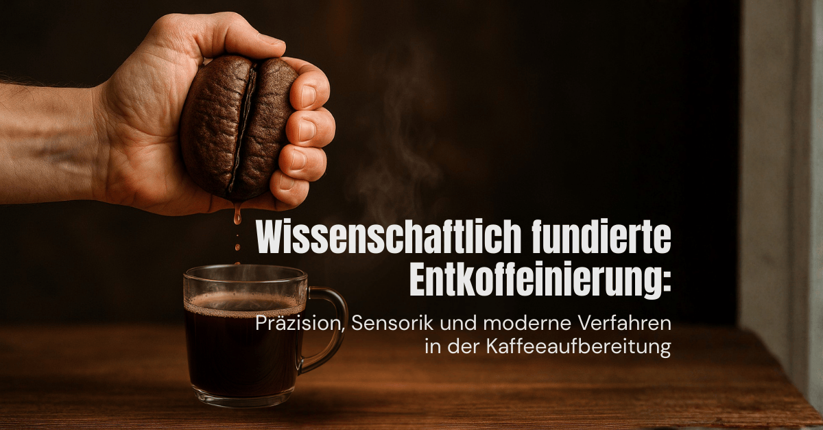Wissenschaftlich fundierte Entkoffeinierung: Präzision, Sensorik und moderne Verfahren in der Kaffeeaufbereitung