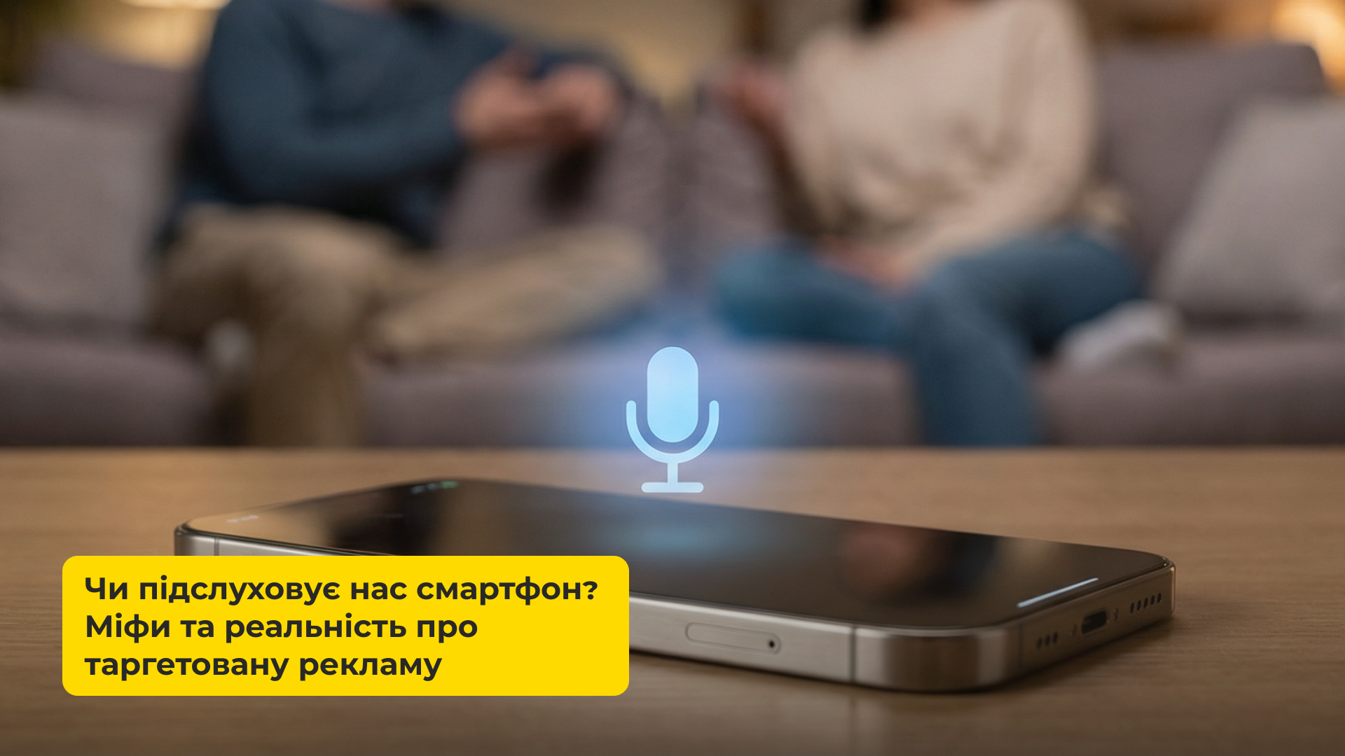 ЧИ ПІДСЛУХОВУЄ НАС СМАРТФОН? МІФИ ТА РЕАЛЬНІСТЬ ПРО ТАРГЕТОВАНУ РЕКЛАМУ