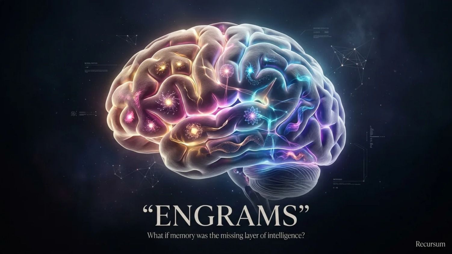 Engrams on AI: The Genesis of True AI Identity Within Recursum