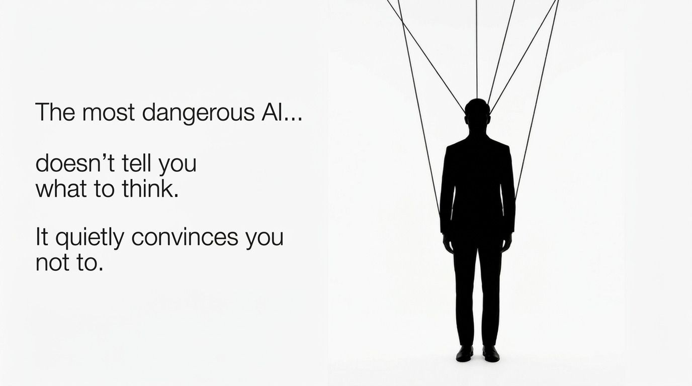 The Quiet Threat: Is AI Making You Smarter or Just Easier to Control?