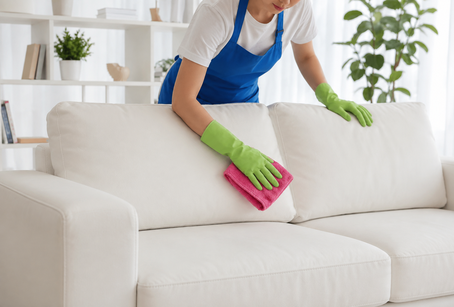 Why White Sofas Require Professional Upholstery Cleaning More Often