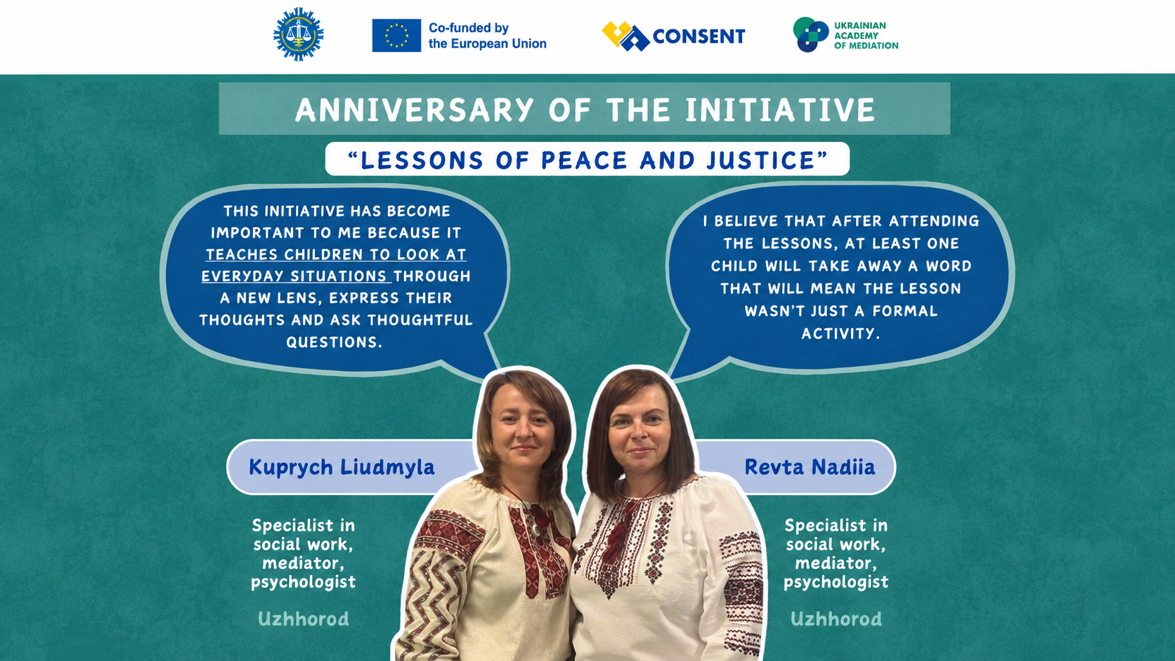One Year of the “Lessons of Peace and Justice” Initiative: More Than 10,000 Children Engaged in Dialogue