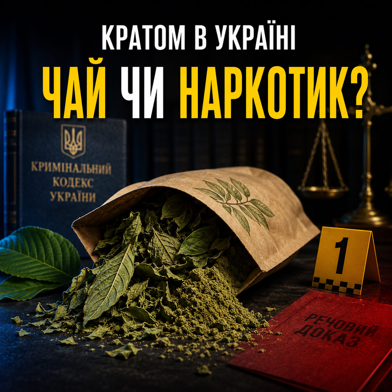 Кратом в Україні: наркотик чи травничий чай? Правовий аналіз, судова практика та стратегії захисту