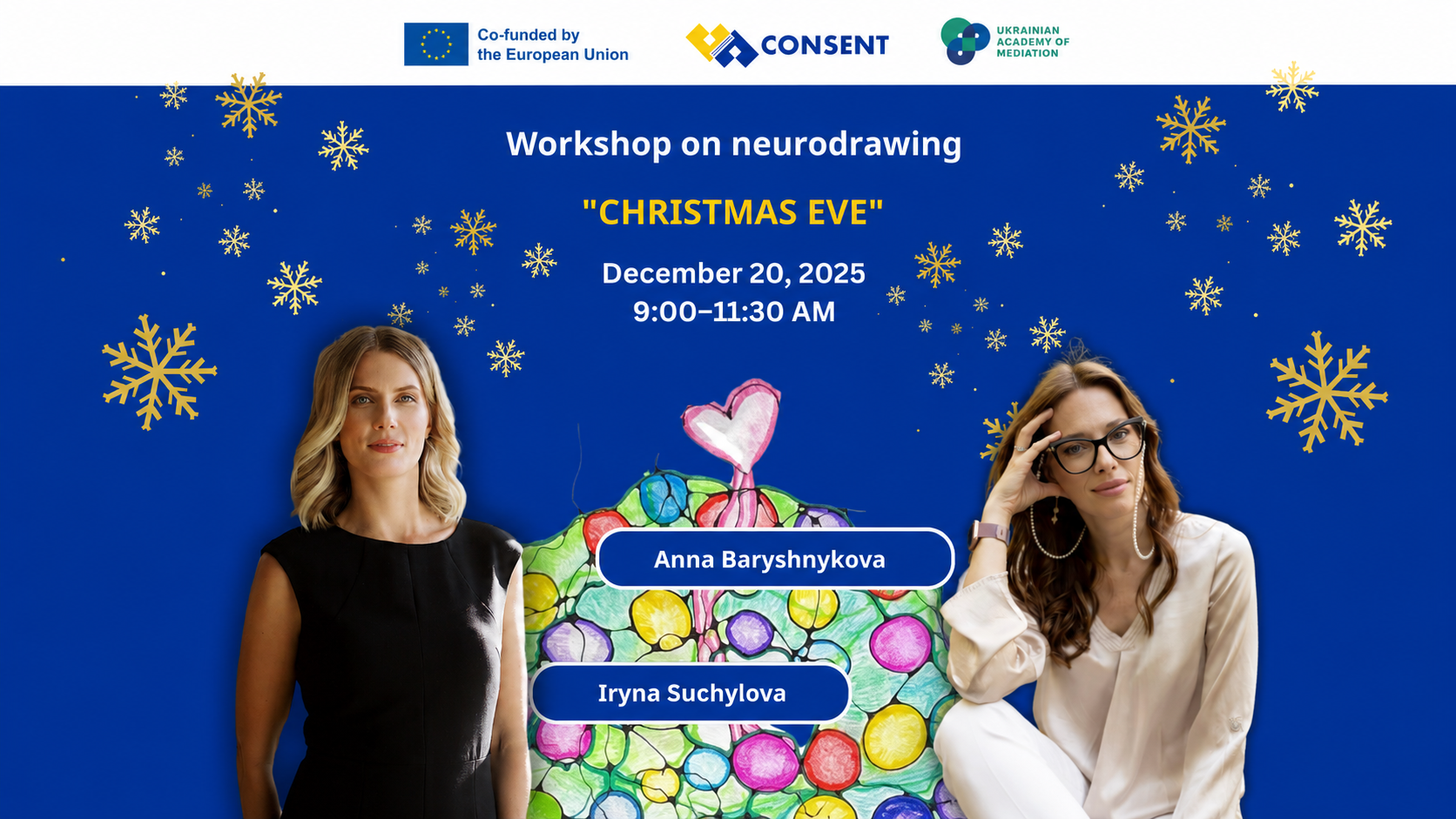 “Christmas Wreath” Neurographic Drawing Workshop: A Pre-Holiday Event for Mediators