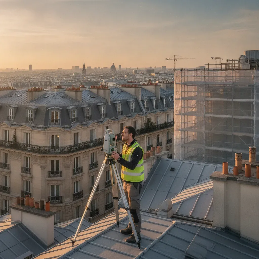 Relevé topographique Paris | prix, délais et méthodes
