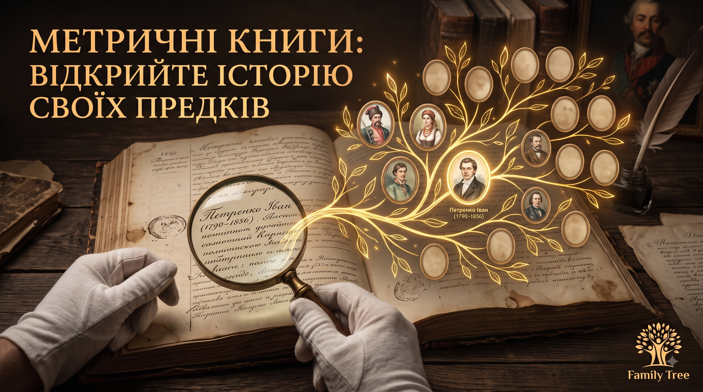 Метричні книги - Джерела для пошуку предків