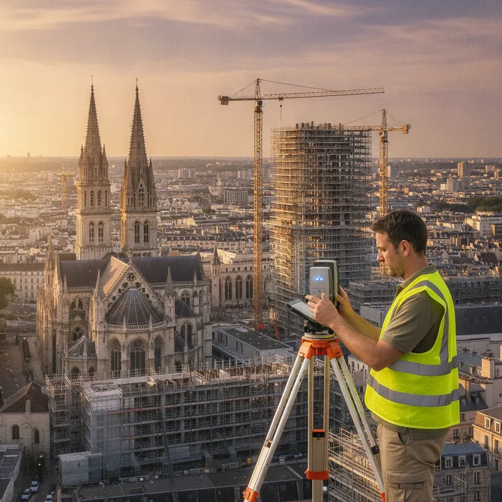 Géomètre scanner 3D Saint-Denis 93 | Relevés précis