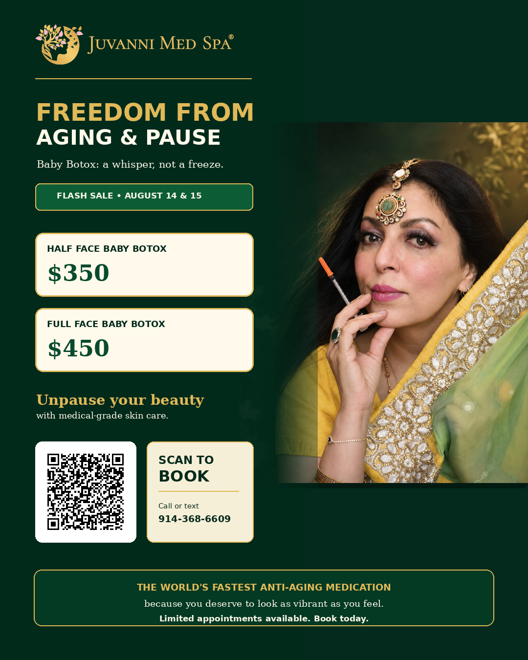 Baby Botox in Yonkers: Freedom From Aging & Pause