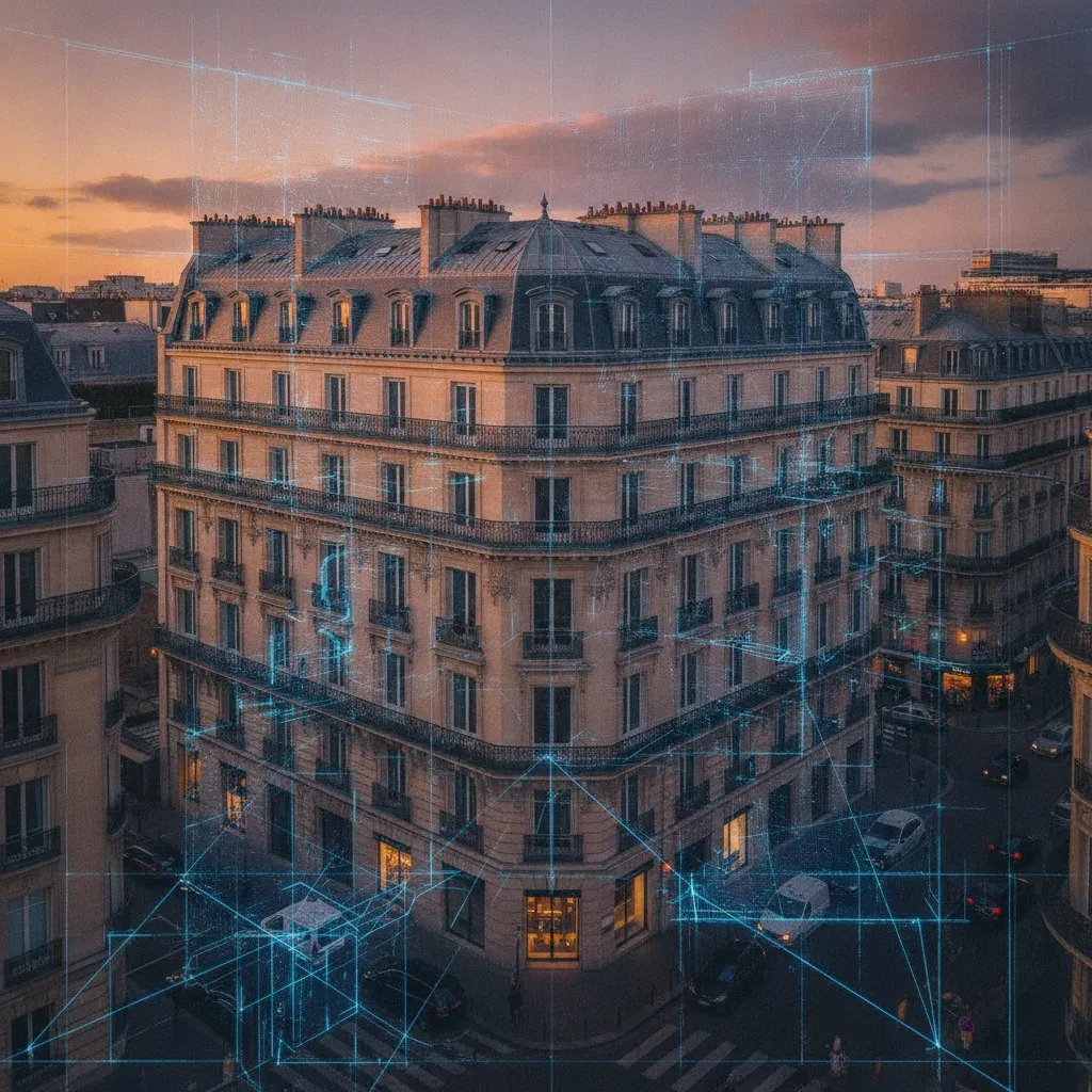 Scanner 3D bâtiment Paris