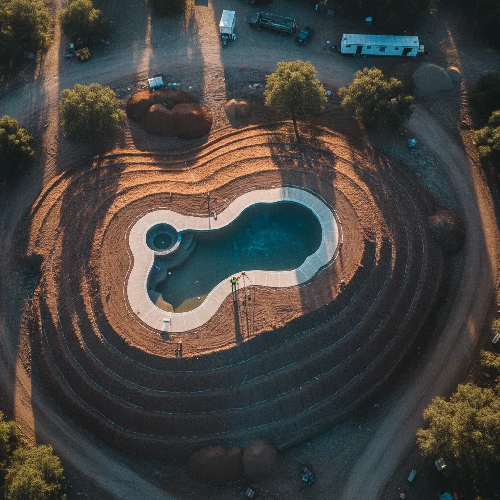 Relevé altimétrique piscine avant la construction d'une piscine : pourquoi c'est indispensable