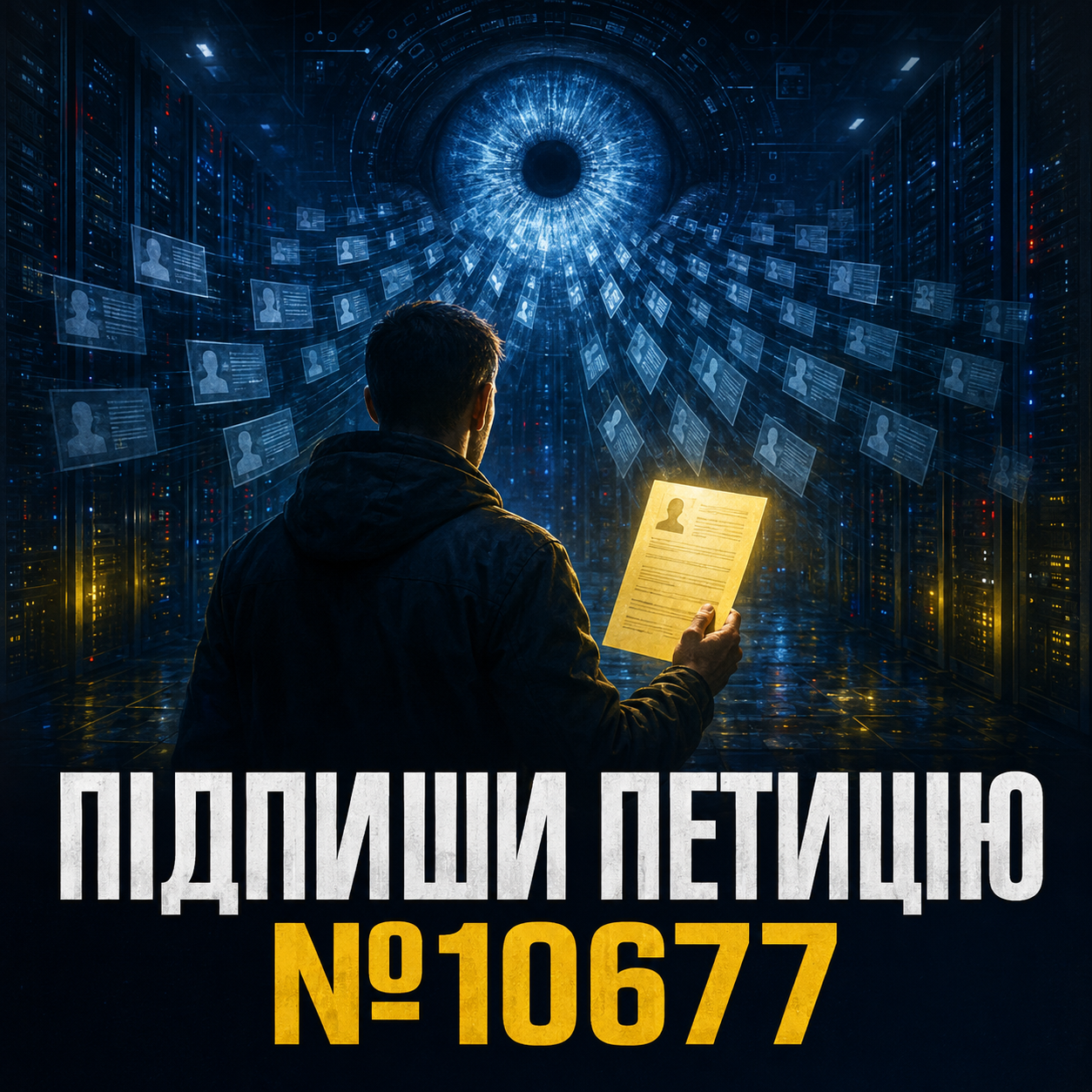 🚨 ПЕТИЦІЮ ЩОДО РЕЄСТРУ «ОБЕРІГ» ОПУБЛІКОВАНО!