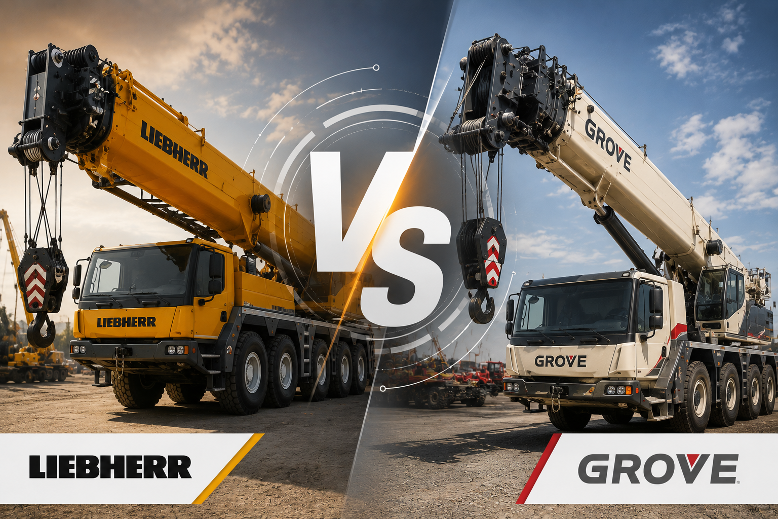 Liebherr чи Grove: який б/в автокран обрати для бізнесу у 2026 році