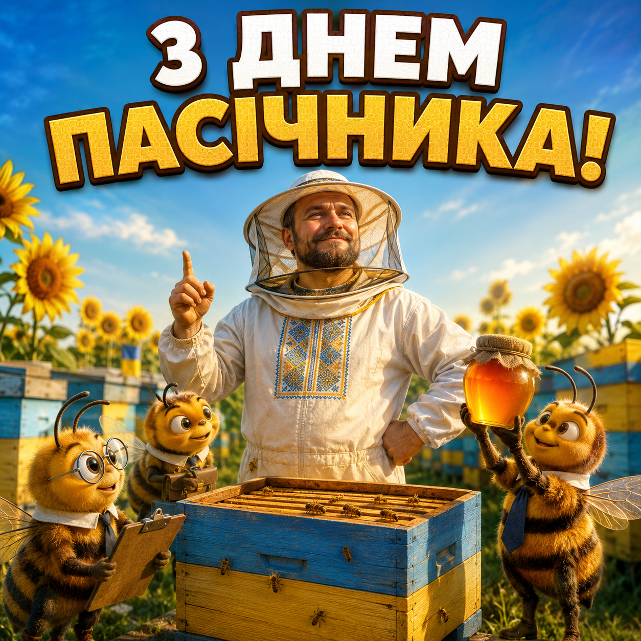 🍯 19 серпня — День пасічника України!