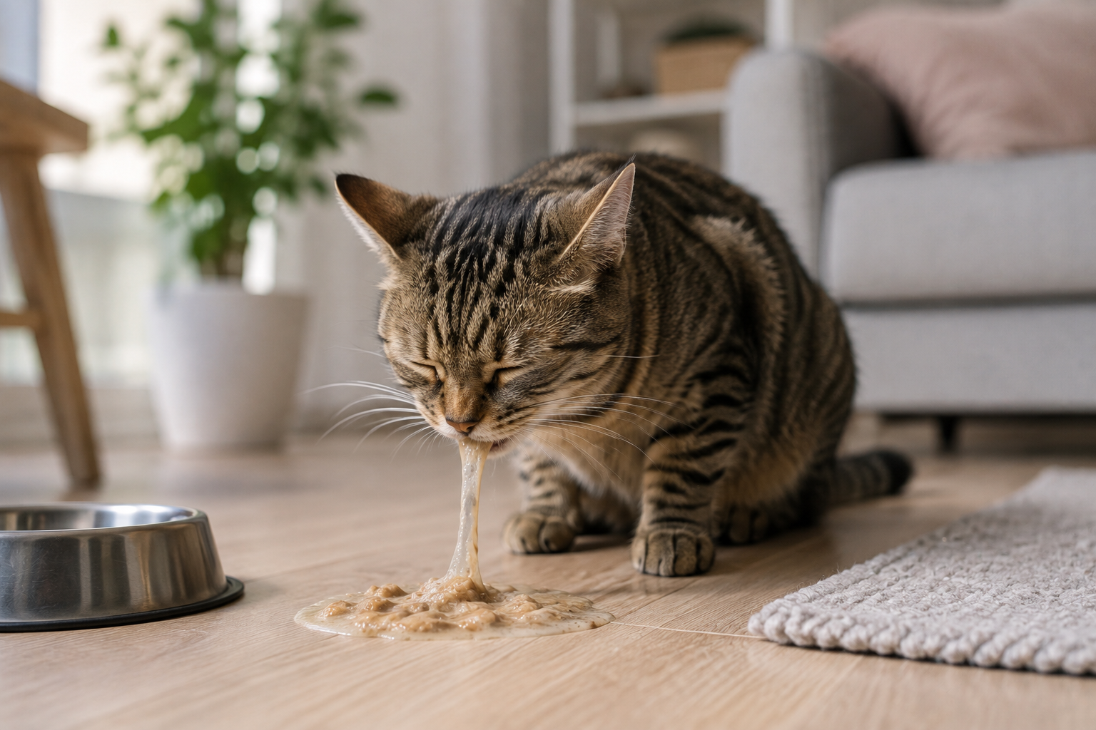 Cat Vomiting: Common Causes, Warning Signs, and Vet Care