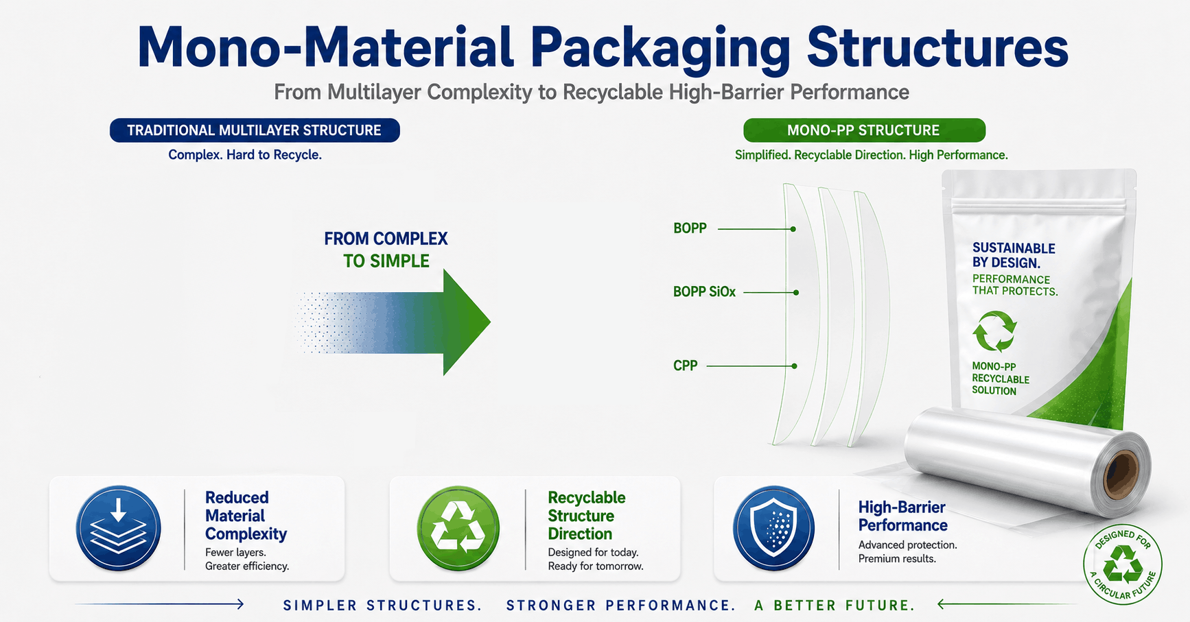 Mono-Material Packaging Structures for Packaging Development Managers