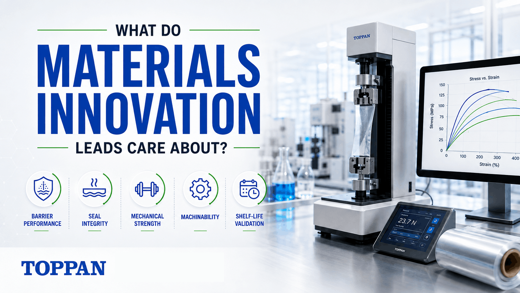 What do materials innovation leads care about?