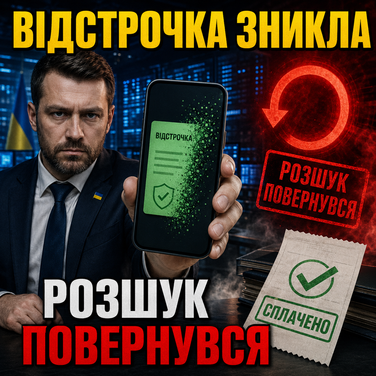 Відстрочка зникла з Резерв+, розшук повернувся: що робити