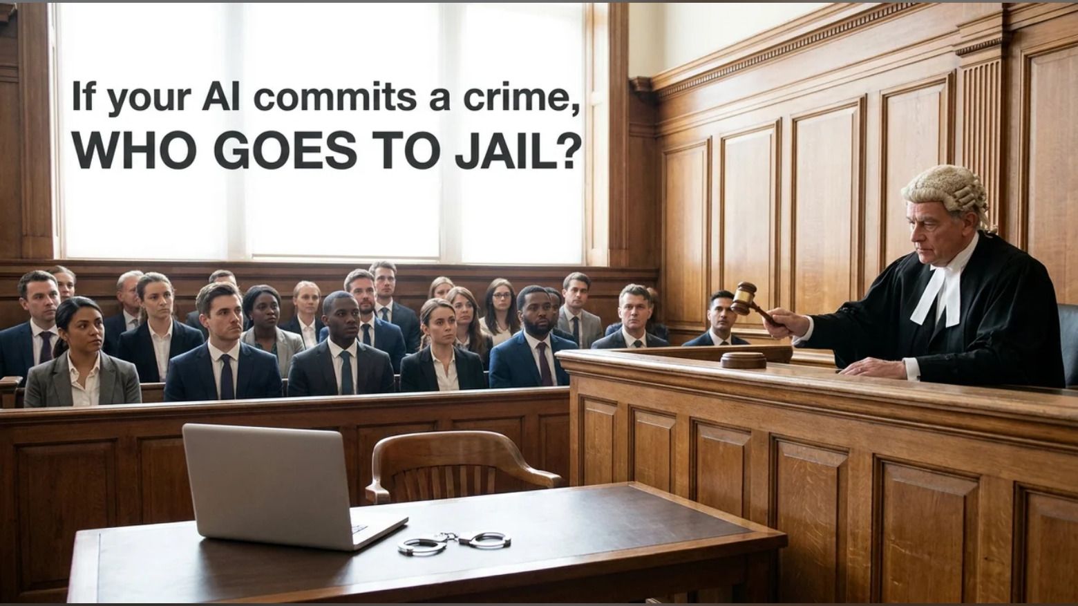 If Your AI Commits a Crime, Who Goes to Jail?