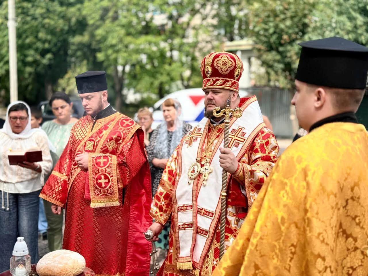 Єпископ Варсонофій очолив літургію в день свята Усікновення голови Іоана Предтечі та вшанування памʼяті полеглих Героїв України