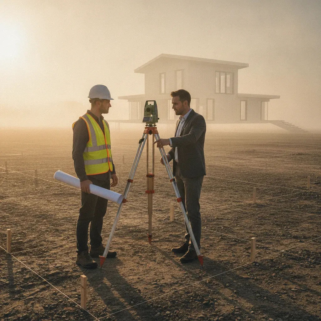 Rôle du géomètre dans un projet de construction neuve