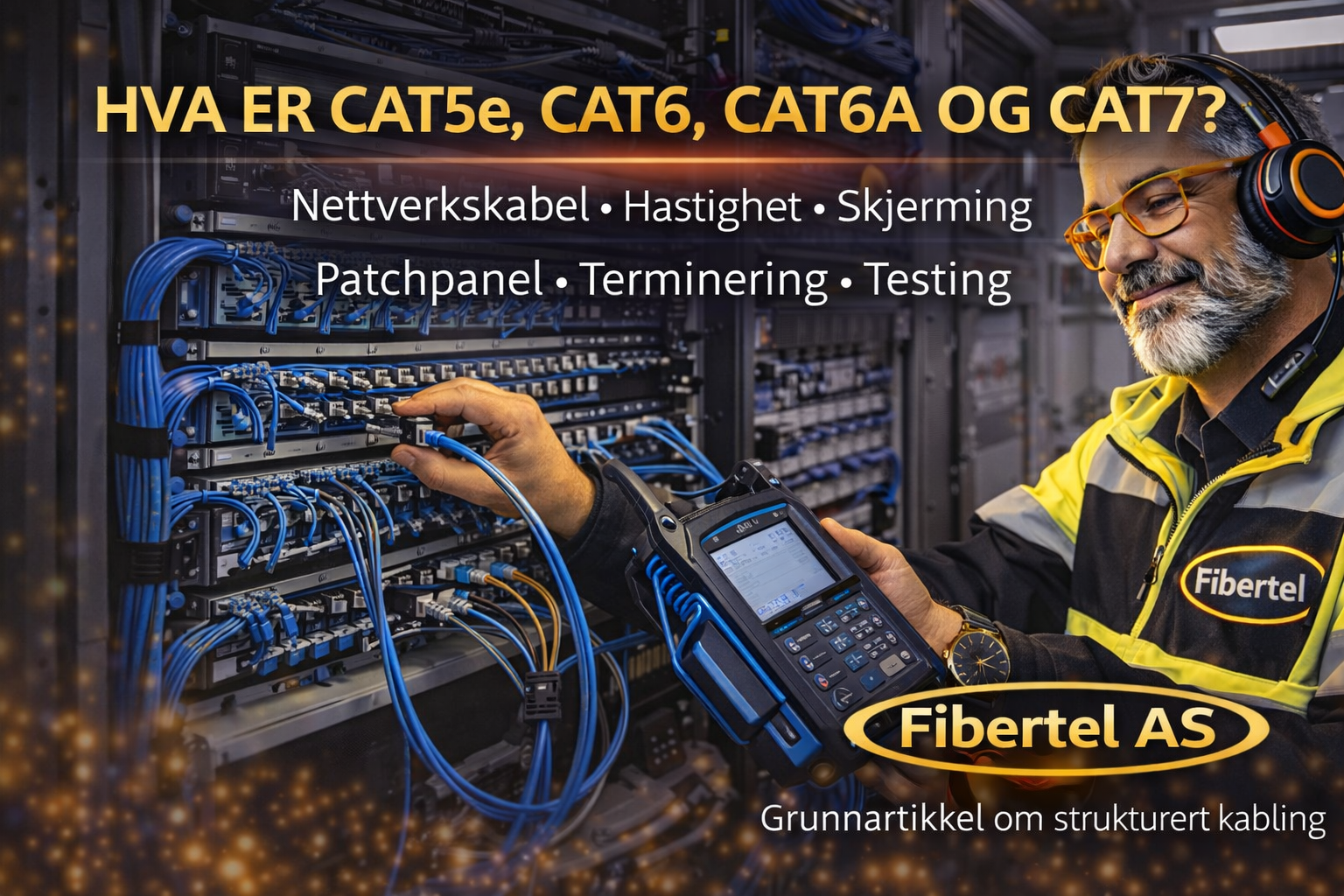 Hva er Cat5e, Cat6, Cat6A og Cat7? Forskjeller på nettverkskabel