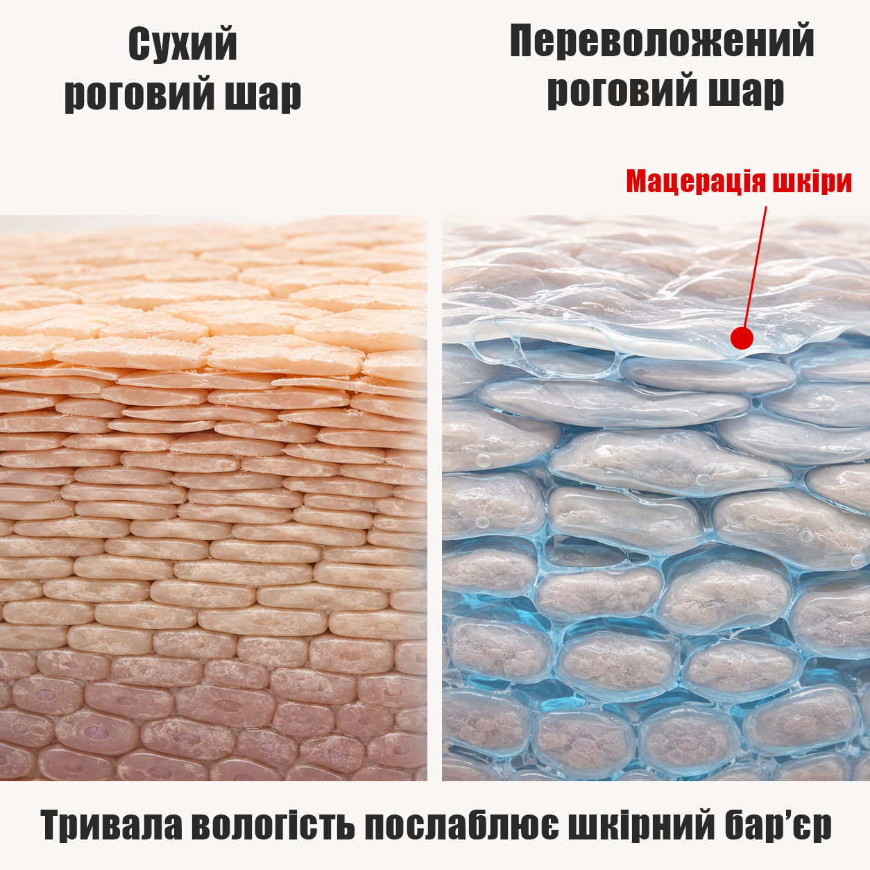 Біла й зморшкувата шкіра після берців: чому це не просто «ноги розпарилися»