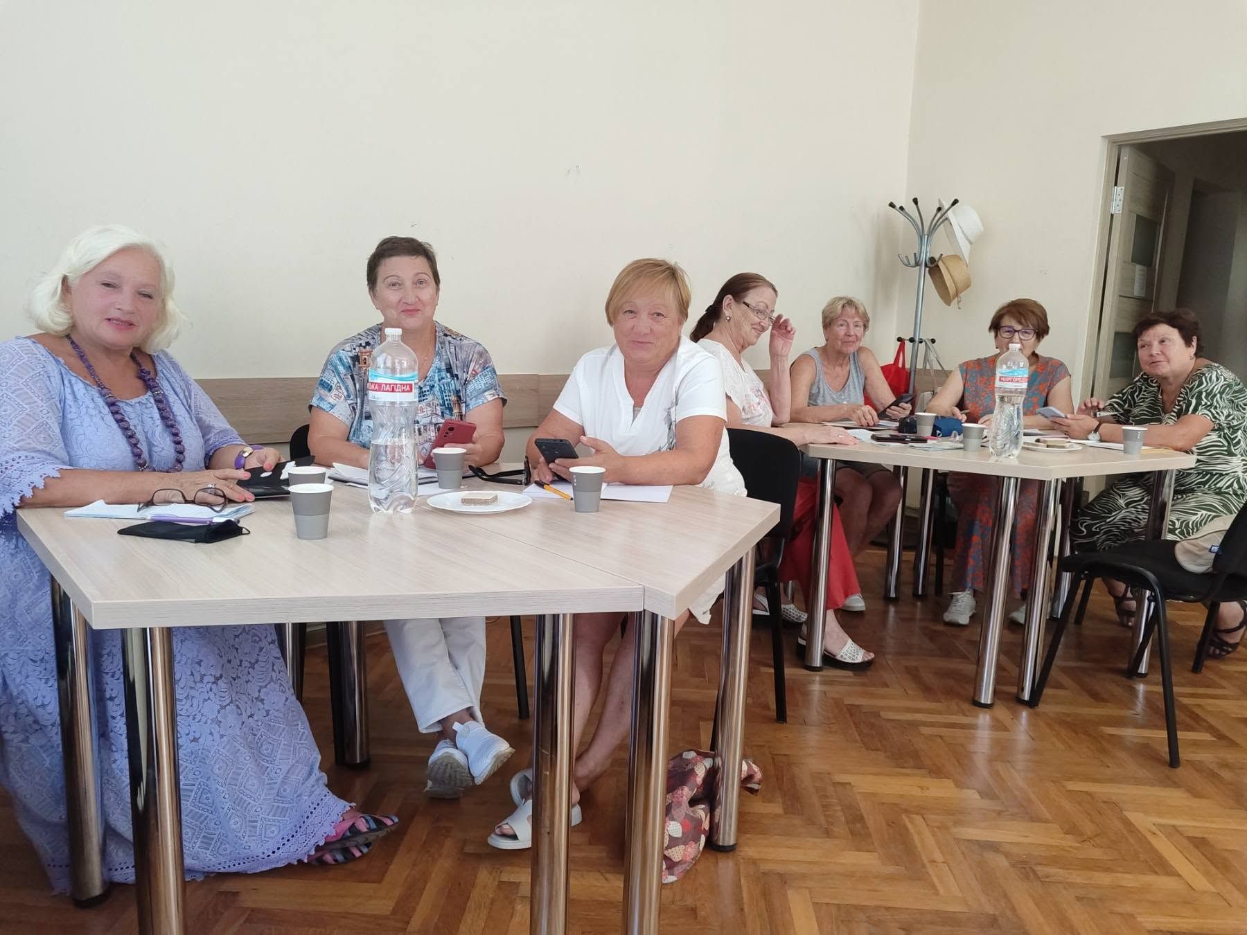 Заняття з цифрової грамотності та творчий майстер-клас для пані поважного віку