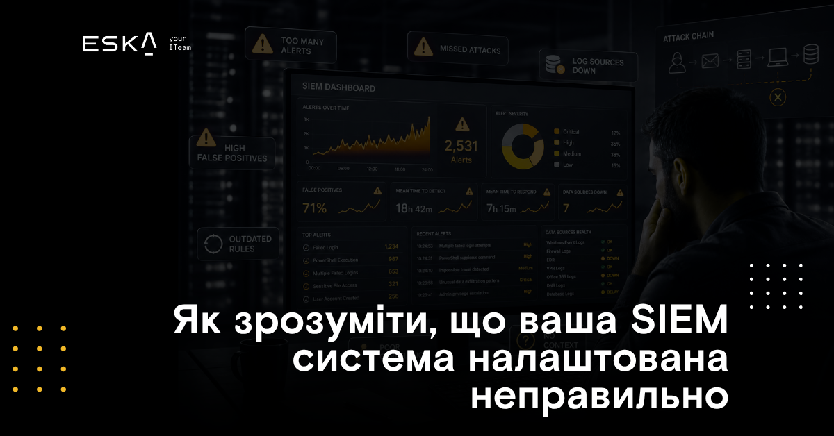 Як зрозуміти, що ваша SIEM-система налаштована неправильно