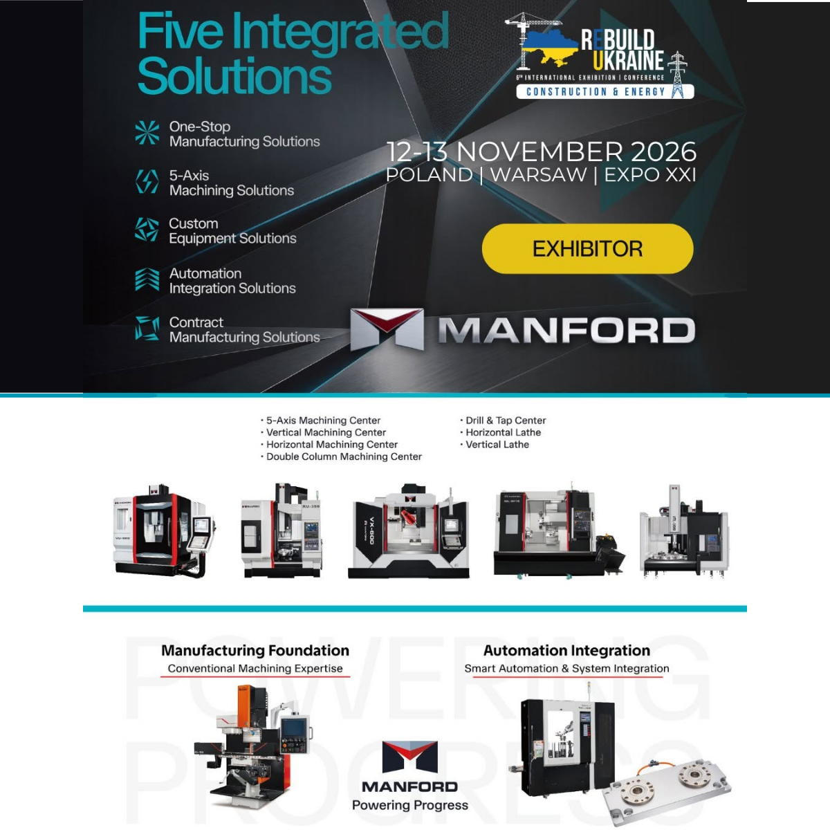 MANFORD at ReBuild Ukraine 2026