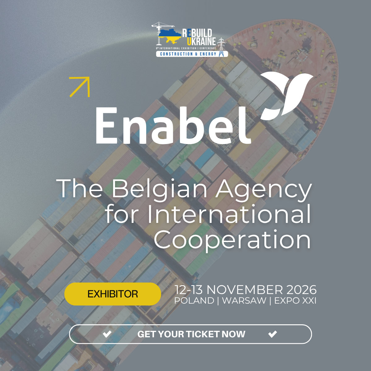 Enabel at ReBuild Ukraine 2026