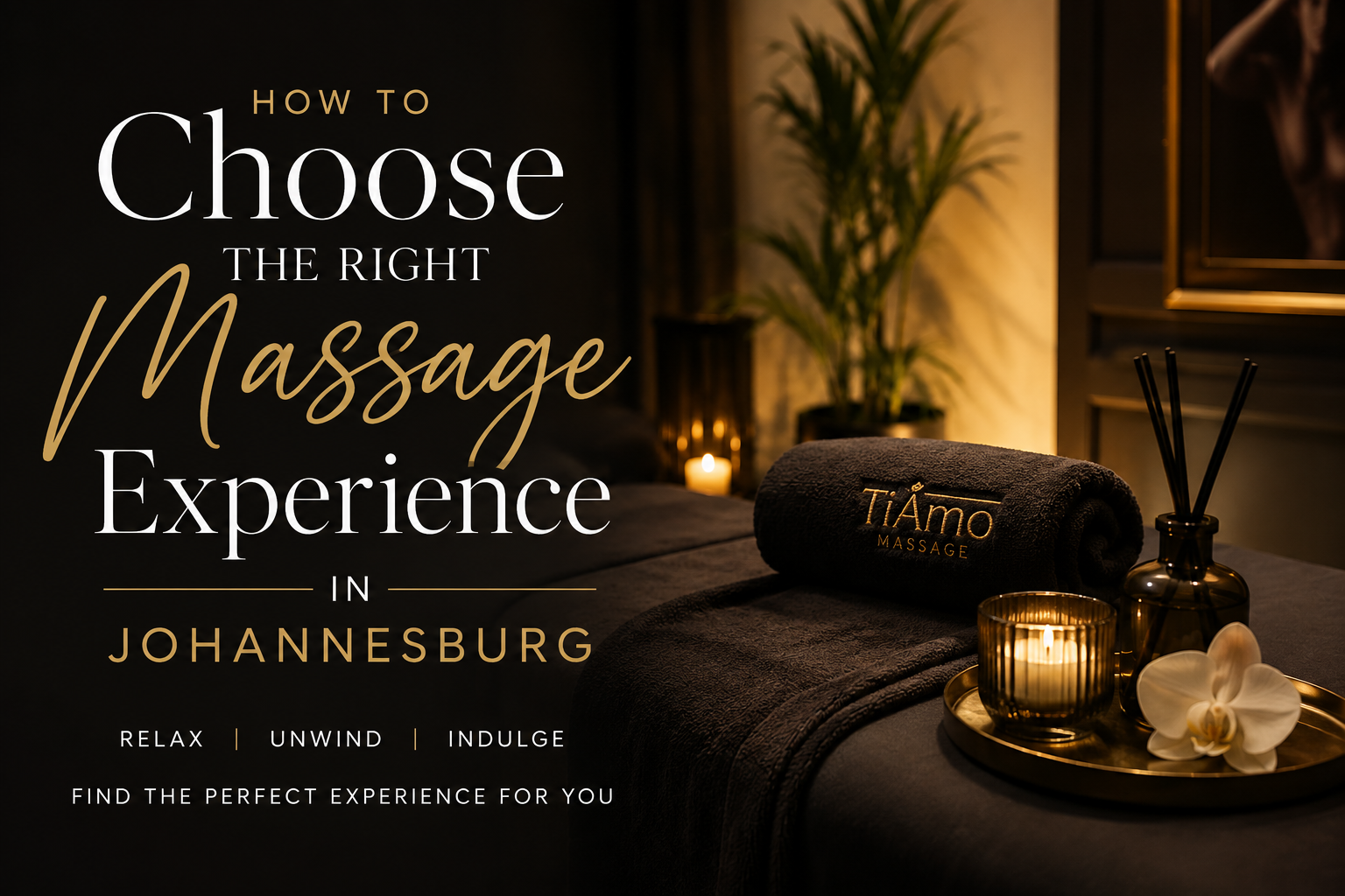 How to Choose the Right Massage Experience in Johannesburg