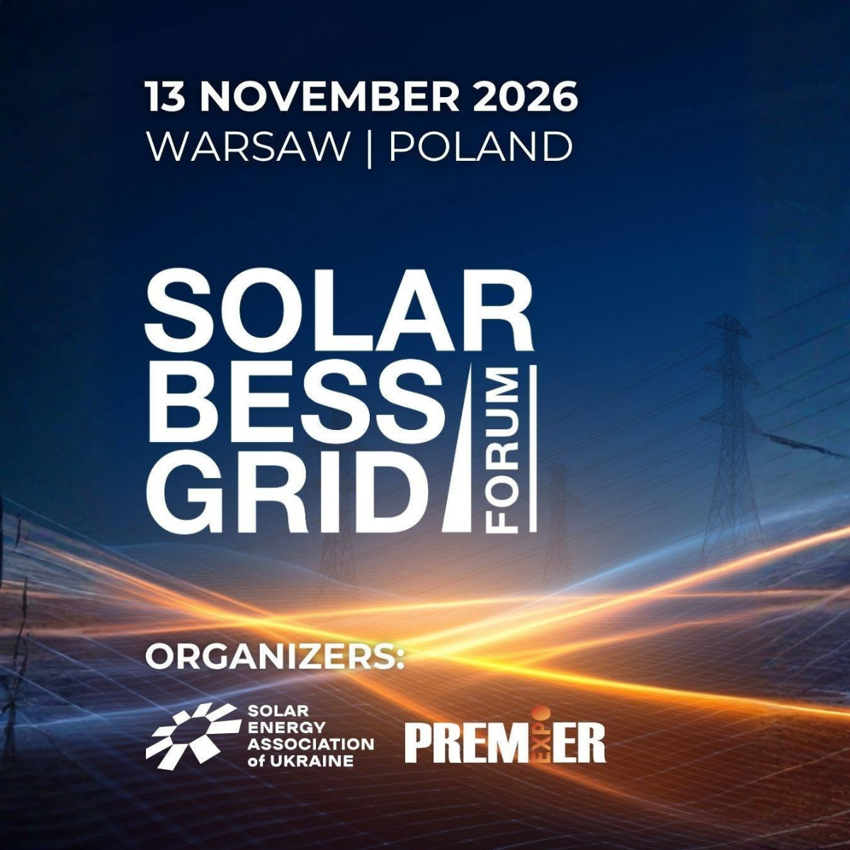 SOLAR BESS GRID FORUM at ReBuild Ukraine 2026