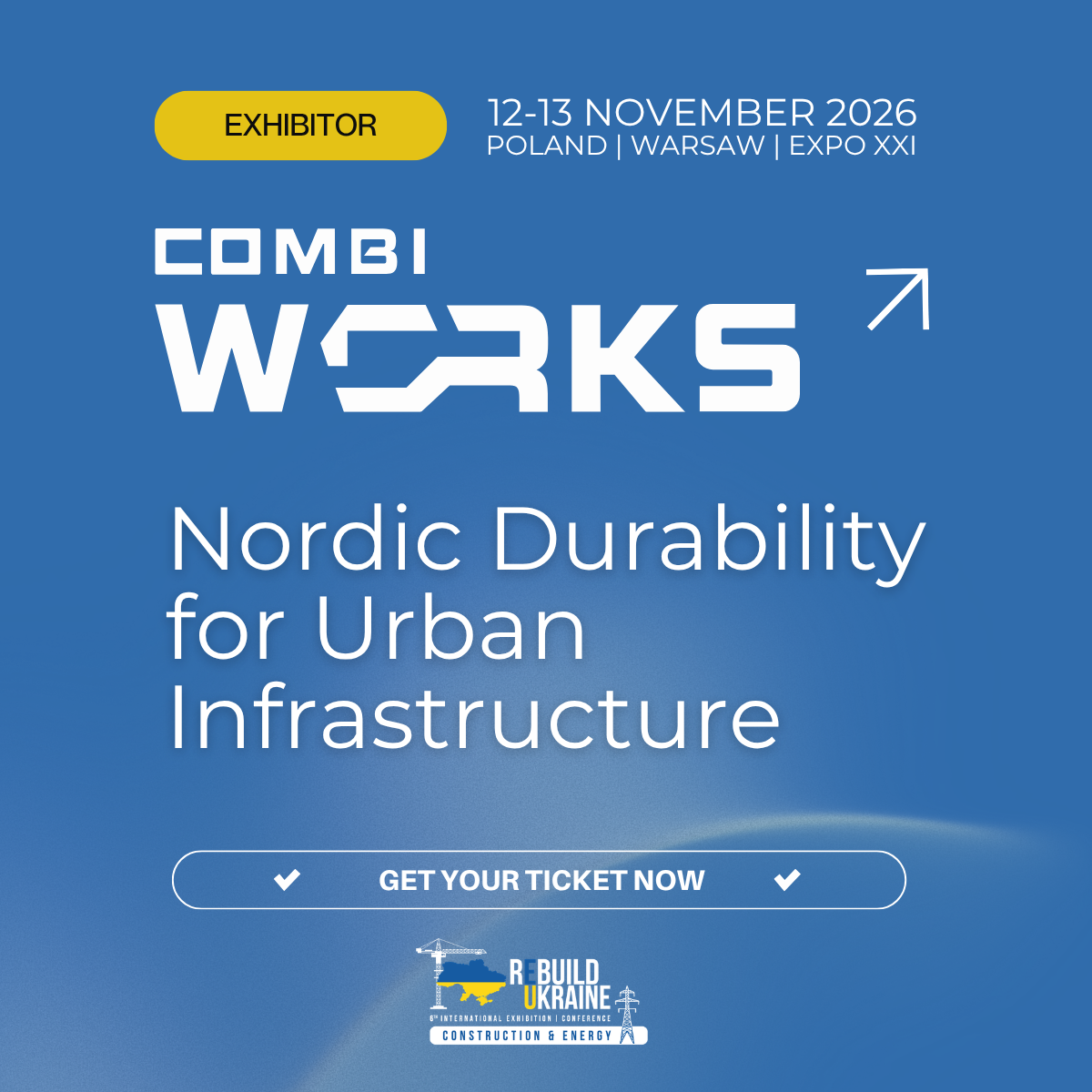 Combi Works Finland at ReBuild Ukraine 2026