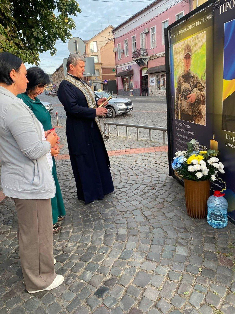 У Мукачеві вшанували пам'ять полеглого Героя Степана Буджака 