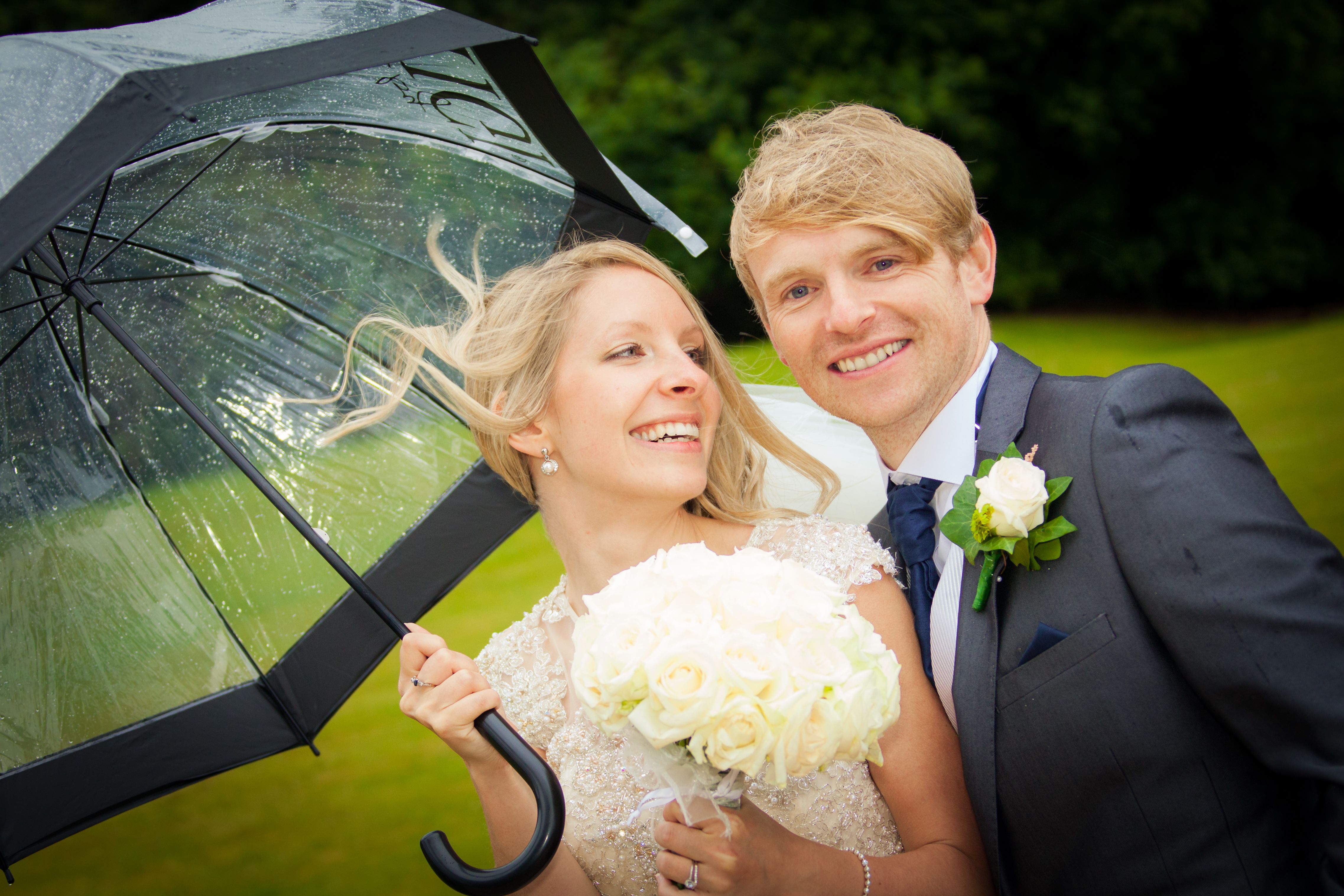 Rainy Wedding Photos: The Expert Rain Plan | Manchester