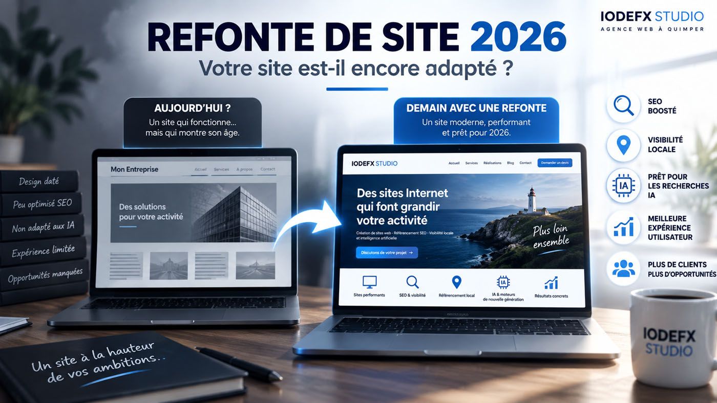 Pourquoi refaire un site internet qui fonctionne encore en 2026 ?