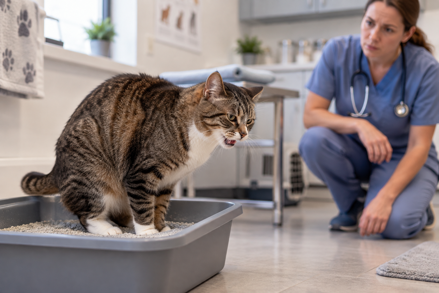 Cat Not Peeing: Signs of a Urinary Blockage Emergency