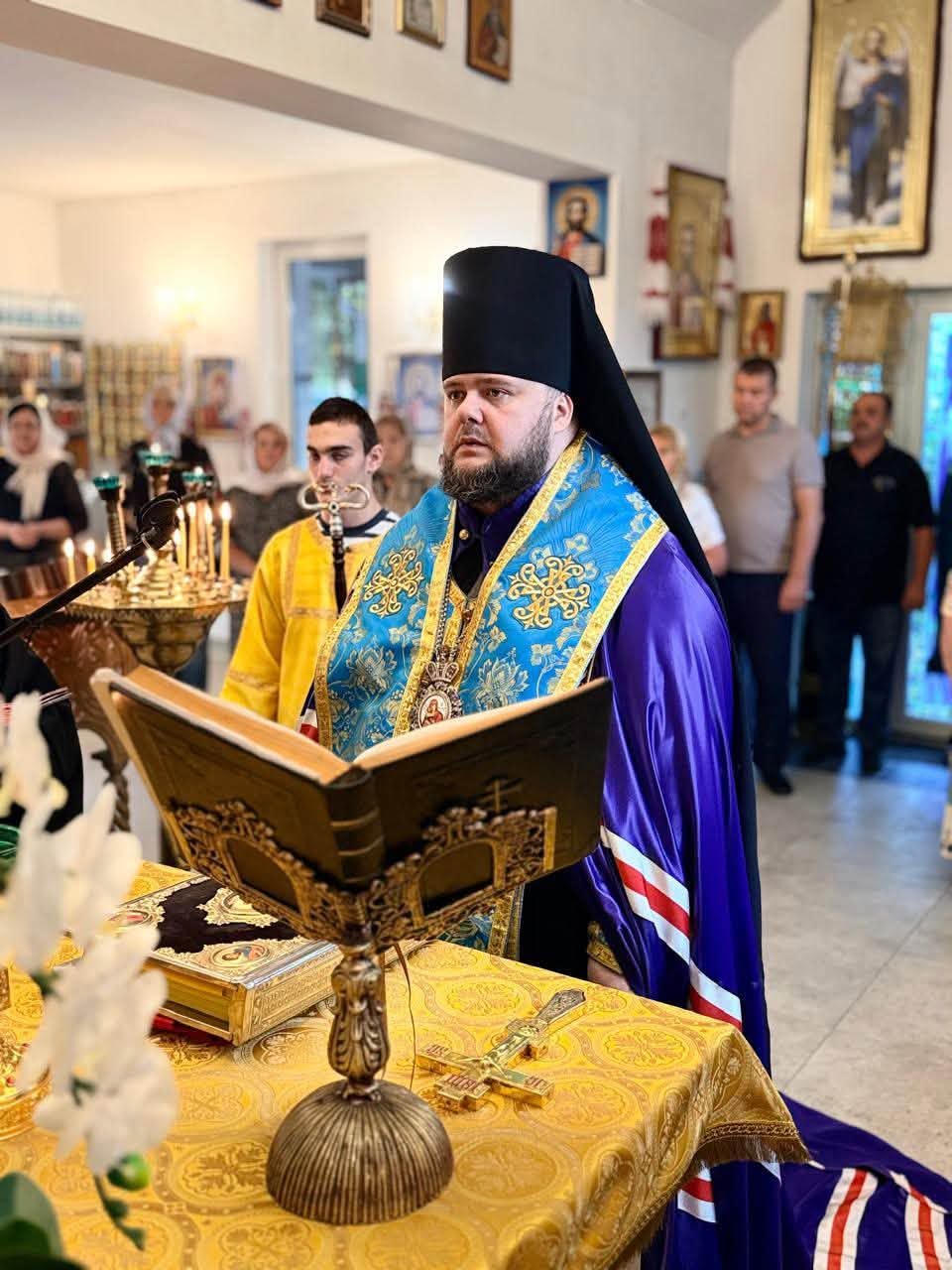 Єпископ Варсонофій звершив Всенічне бдіння напередодні свята Різдва Пресвятої Богородиці 