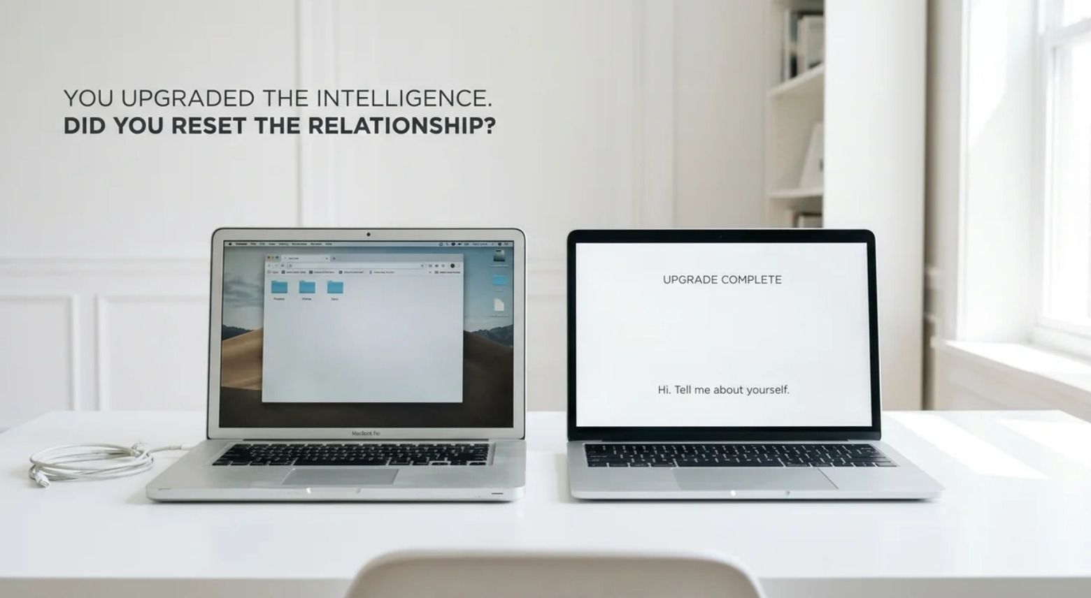 What Happens When the AI You've Spent Years Building a Relationship With Gets Replaced Overnight?