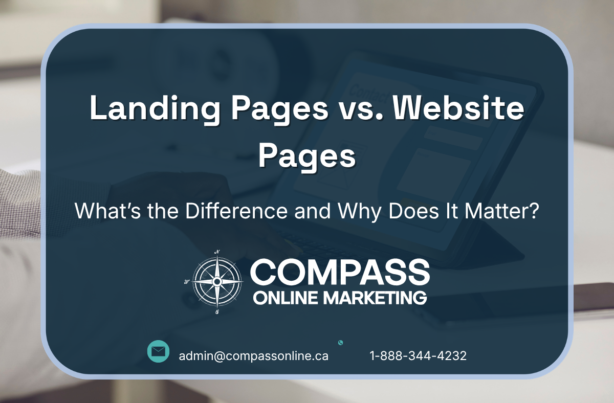 Landing Pages vs. Website Pages: What’s the Difference and Why Does It Matter?