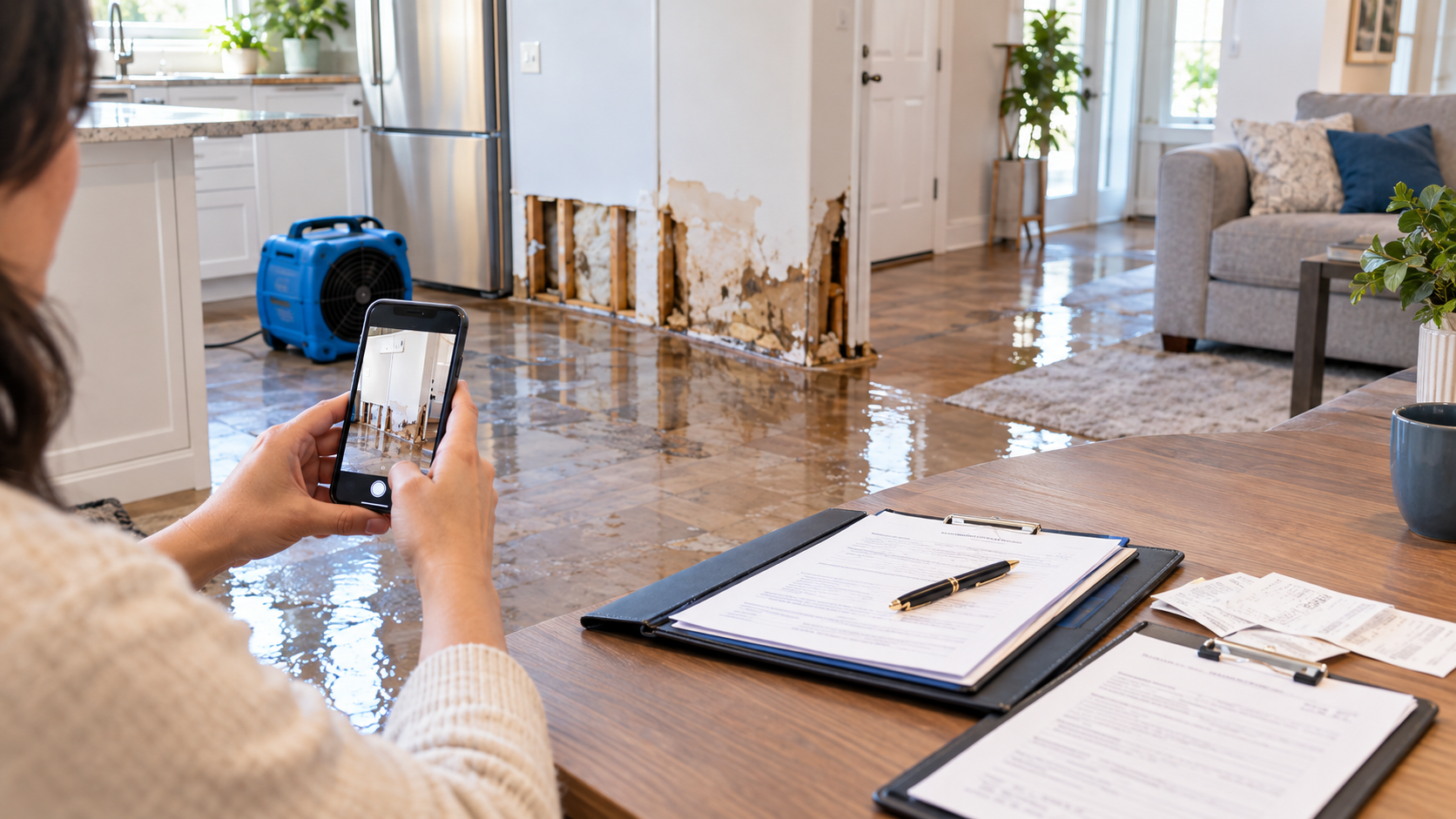 How to File a Water Damage Insurance Claim in Virginia: A Step-by-Step Guide for Fairfax Homeowners