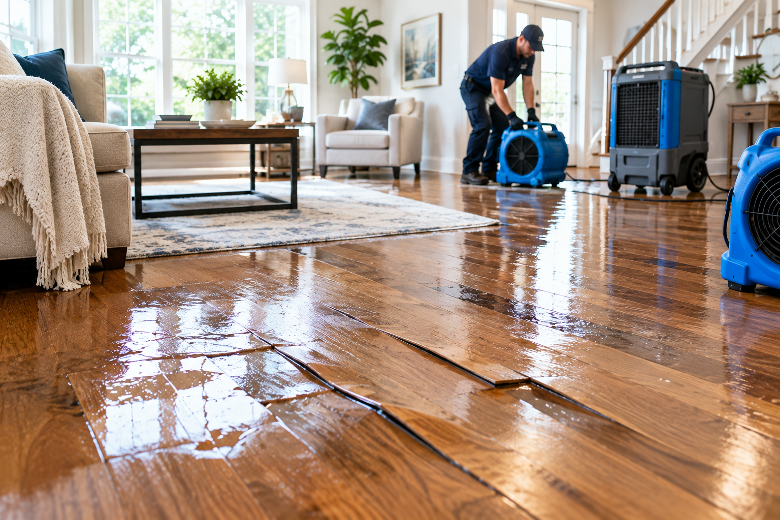 Comprehensive Guide to Restoring Water Damaged Wood Floors in Fairfax County 