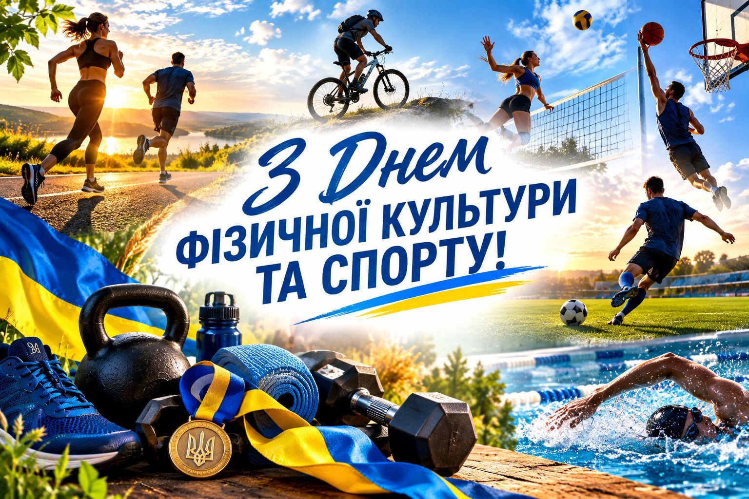 З Днем фізичної культури і спорту України!