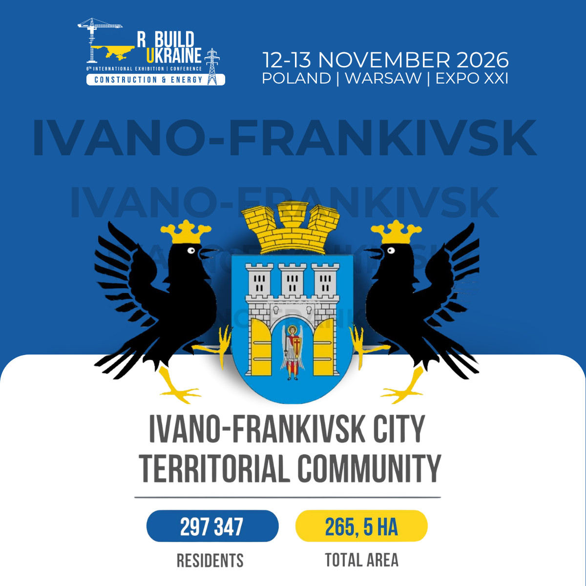 Ivano-Frankivsk city territorial community at ReBuild Ukraine 2026