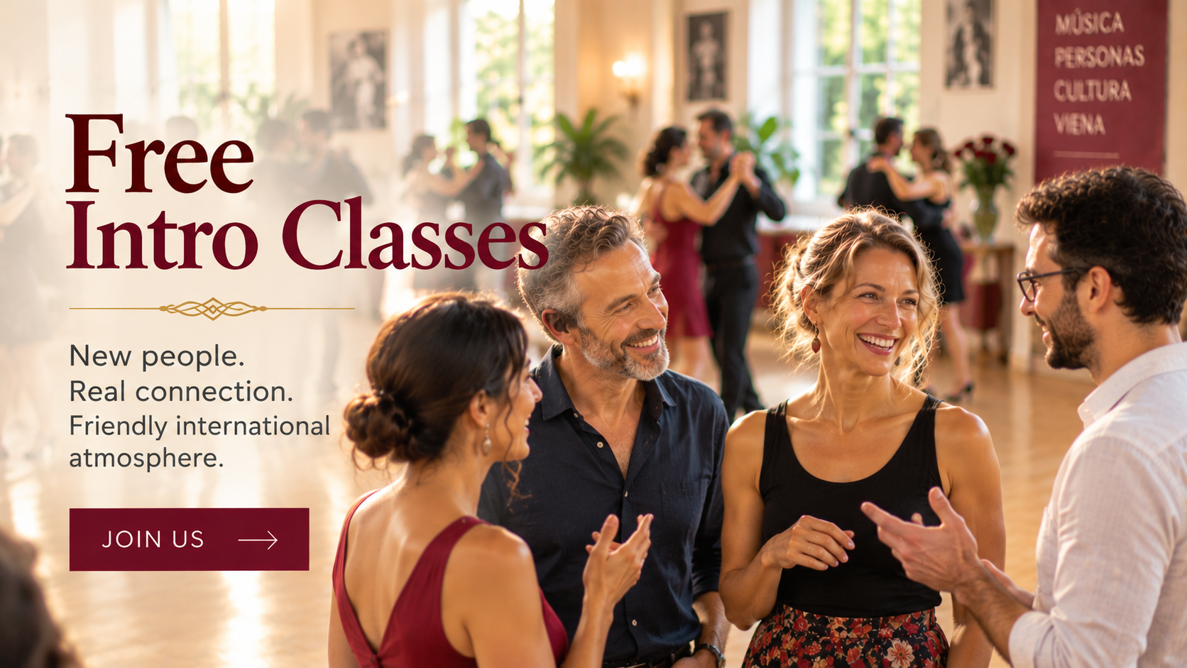 Free Intro classes: September 24 and 28