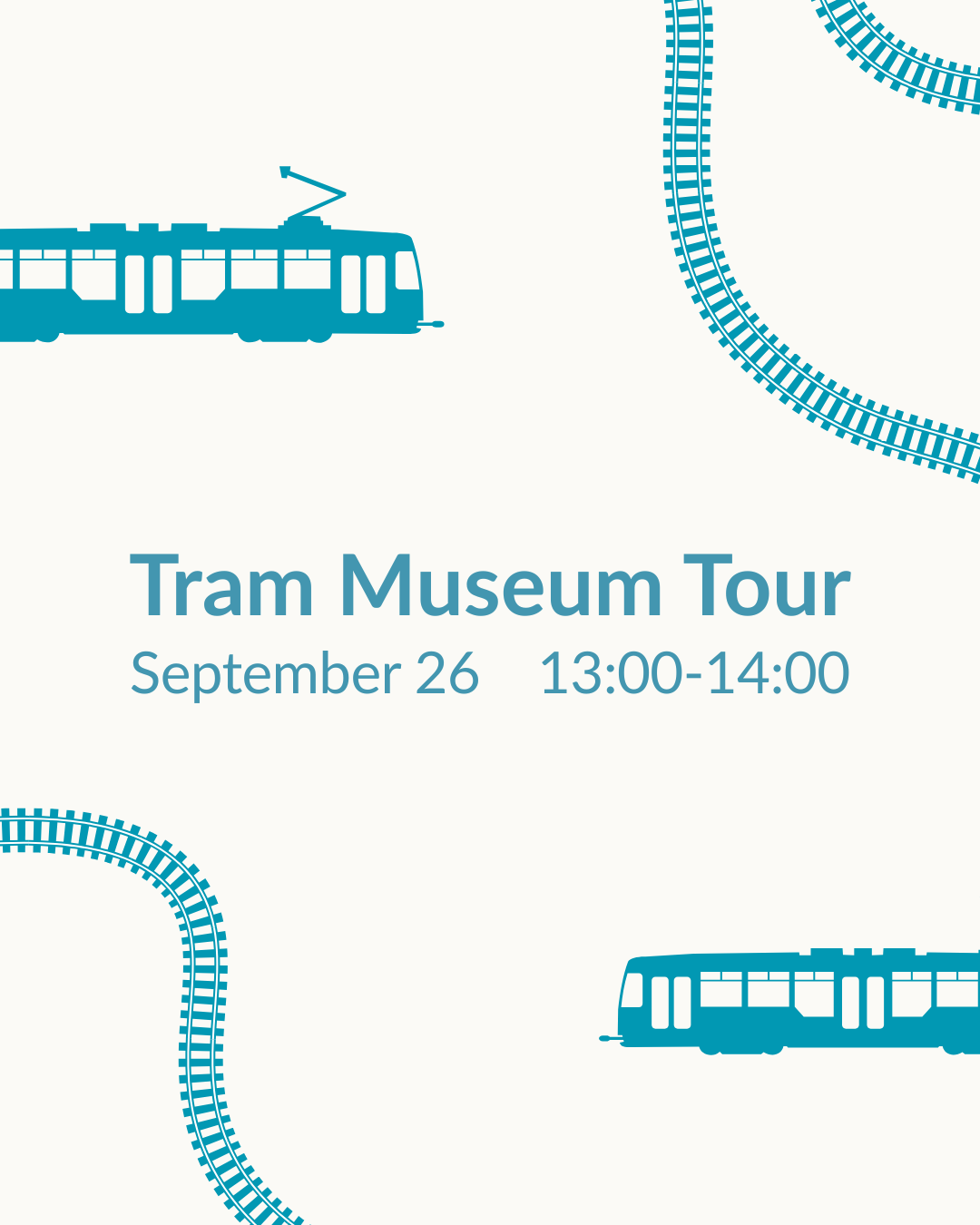 Announcement: Guided tour of the Zurich Tram Museum 26.09