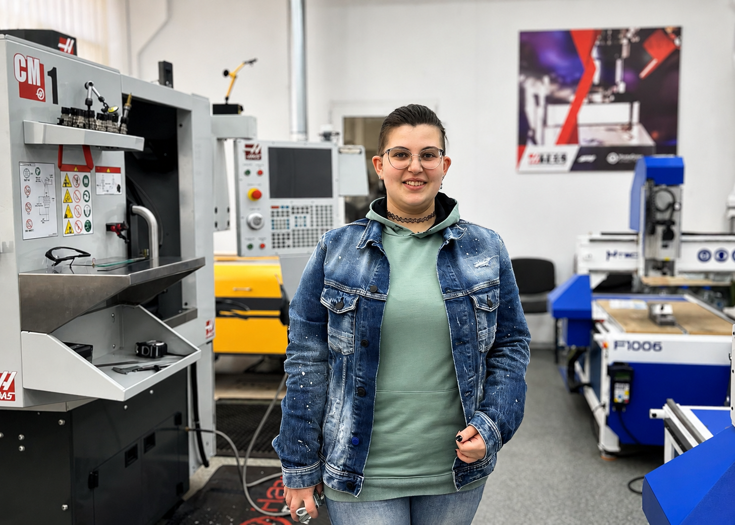 «Робота з верстатом ЧПК виявилася легшою, ніж я очікувала»: історія Дар’ї,  студентки KSE ProfTech 
