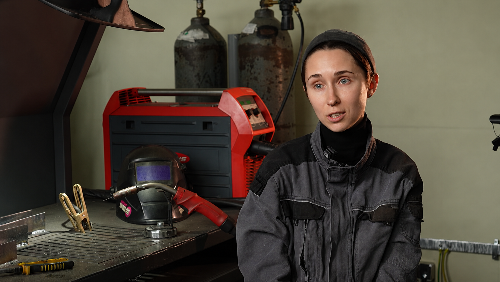 «Мені це здається романтичним»: чому Софія обрала зварювання