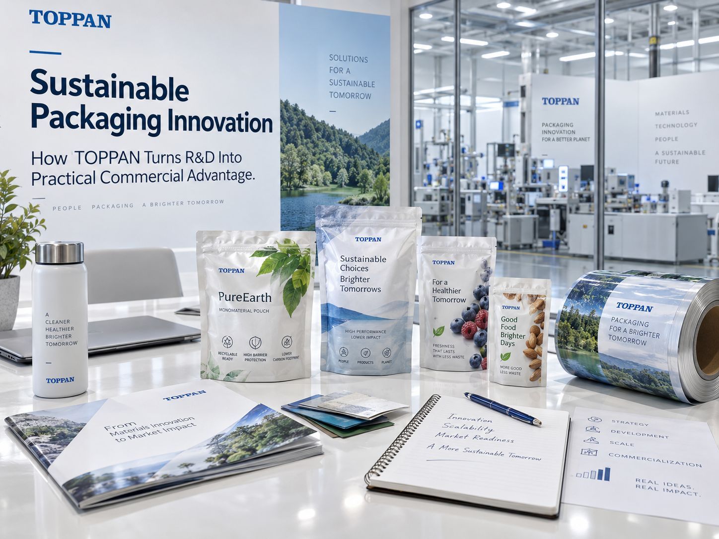 Sustainable Packaging Innovation and How TOPPAN Turns R&D Into Practical Commercial Advantage | TOPPAN