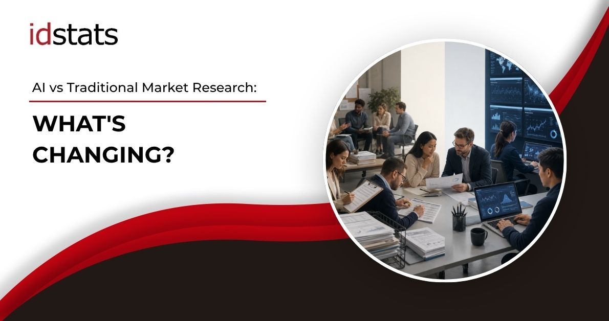 AI in Market Research vs Traditional Methods | IDstats 